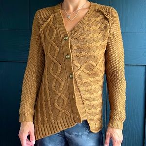Asymmetrical Sweater Cardigan